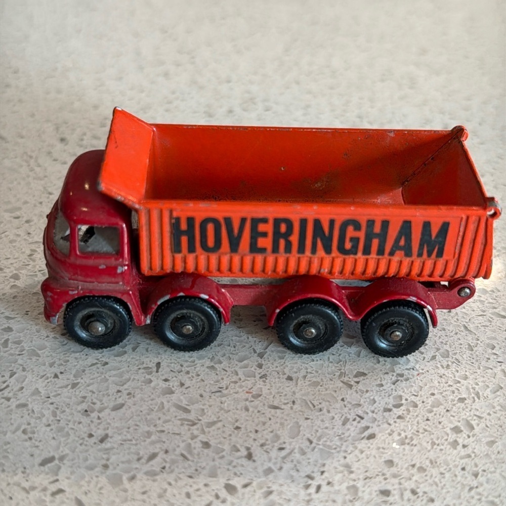 LESNEY Hoveringham Dump Truck Die Cast Metal Toy Matchbox Tipper